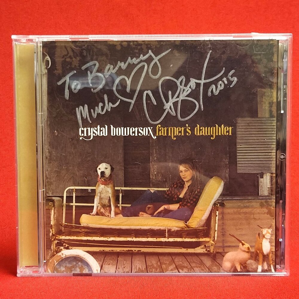 Crystal Bowersox Farmer's Daughter 2010 Signed CD